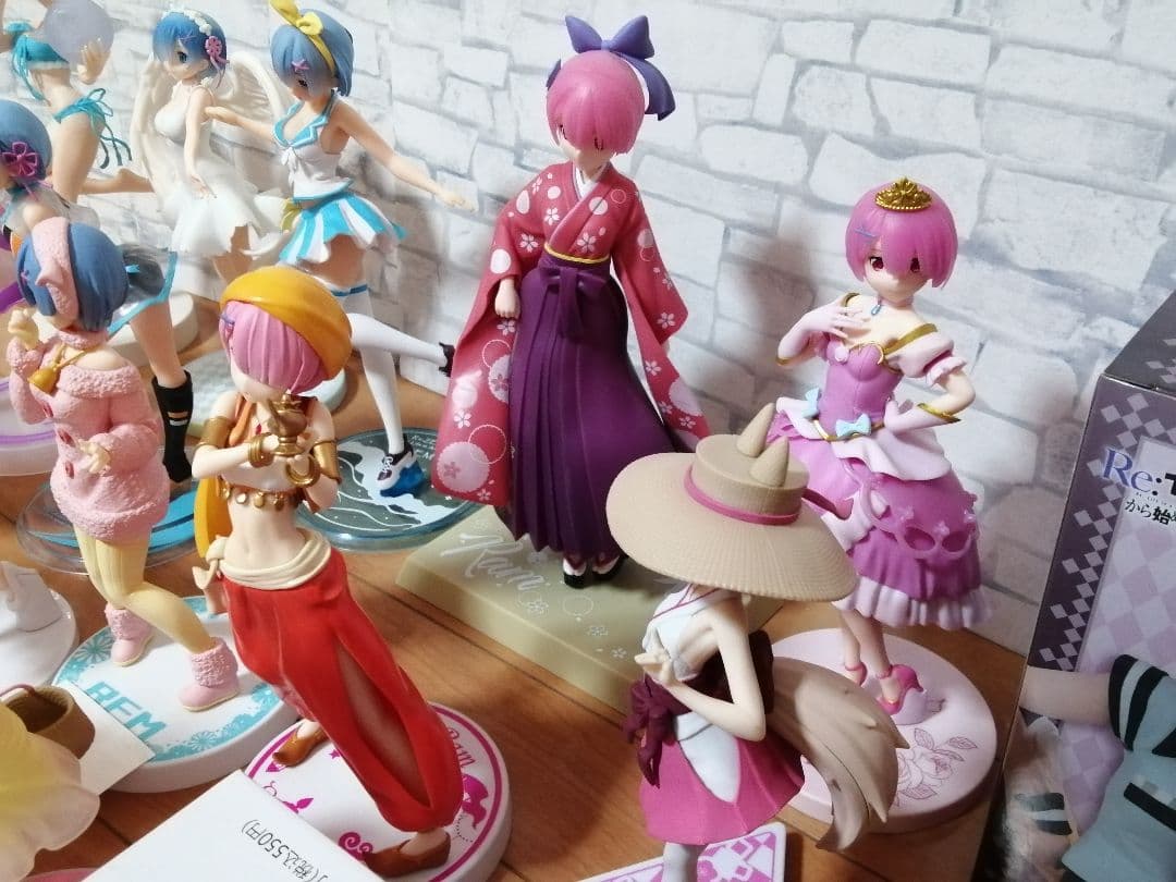 美少女フィギュア Re:ゼロから始める異世界生活 レム ラム まとめ売り