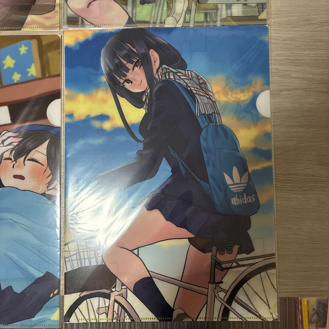 【公式完売】僕の心のヤバイやつ　クリアファイル　A＋B＋C＋D