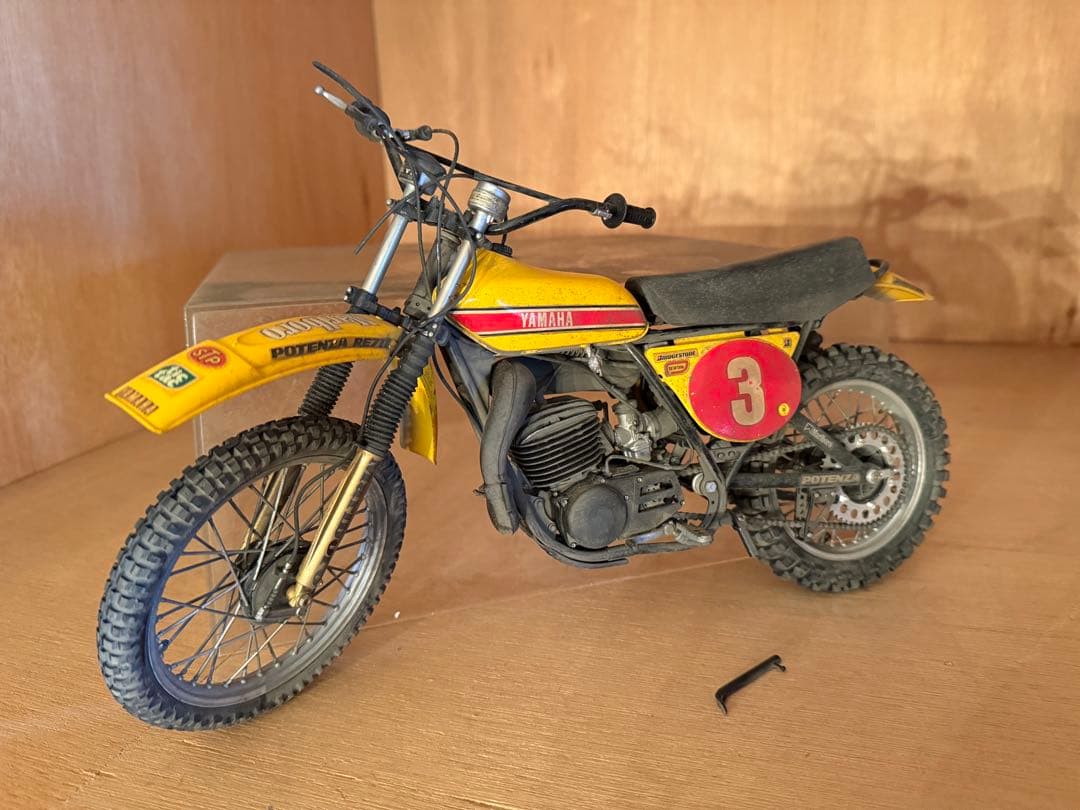 【O-1994】タミヤ ヤマハ YZ250 プラモデル ジャンク 1/6