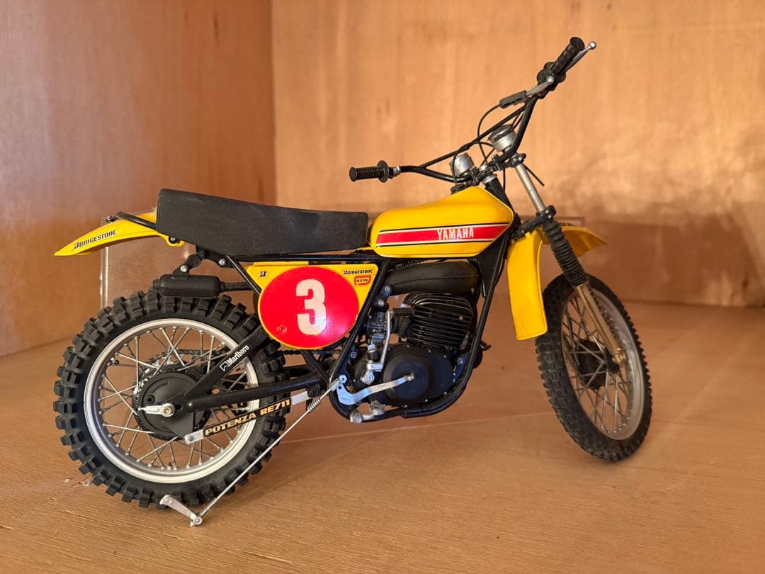 【O-1994】タミヤ ヤマハ YZ250 プラモデル ジャンク 1/6