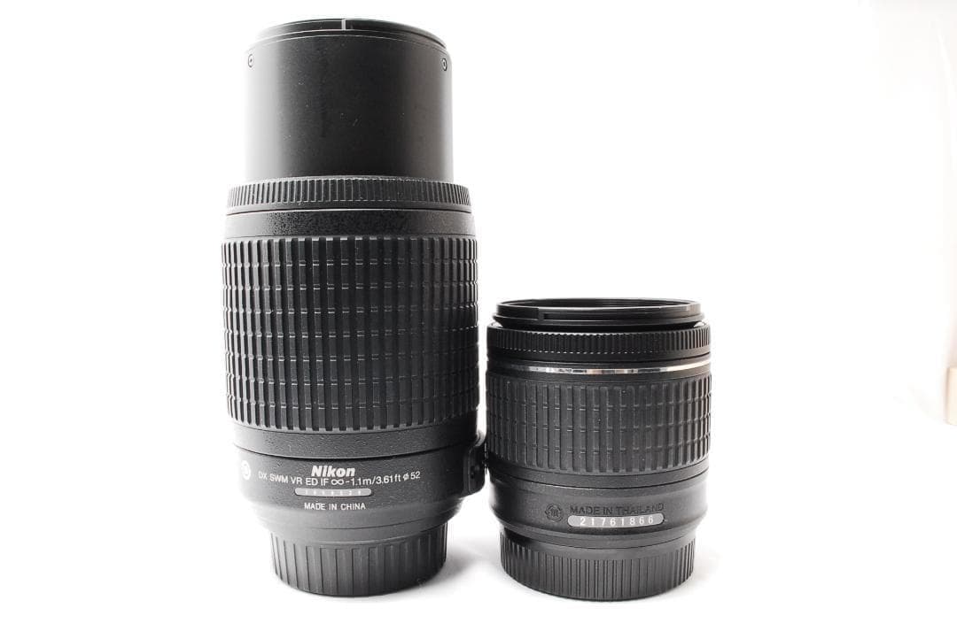 Wi-Fi搭載✨ニコン✨D5300 ダブルレンズ✨一眼レフ✨バッグ付✨