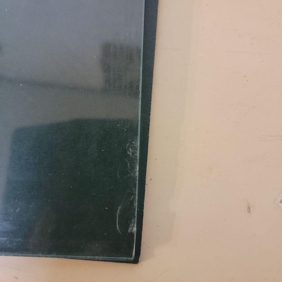 エッチング ガラス彫刻　ヴィンテージアート工芸品　額入り　ミュシャの絵モチーフ