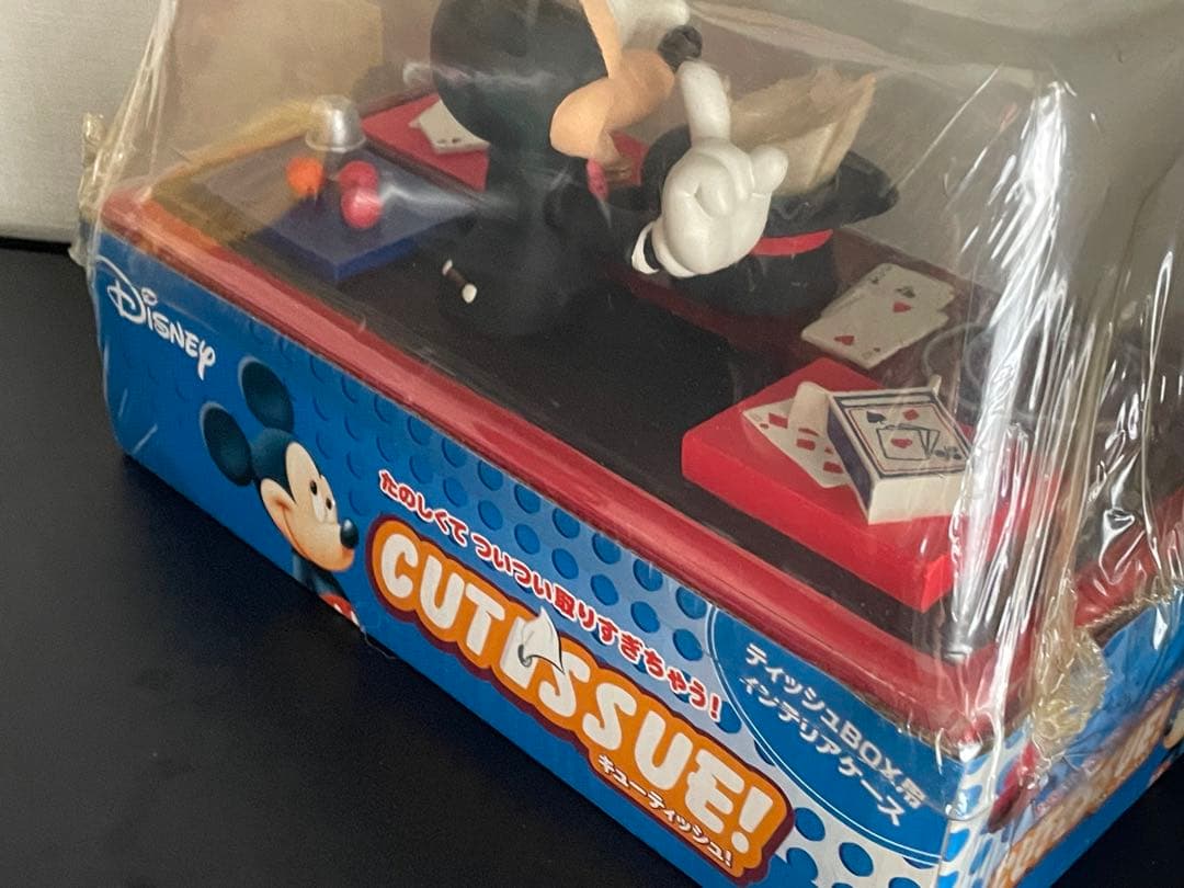 未使用 ミッキーマウス ティッシュケース マジック マジシャン