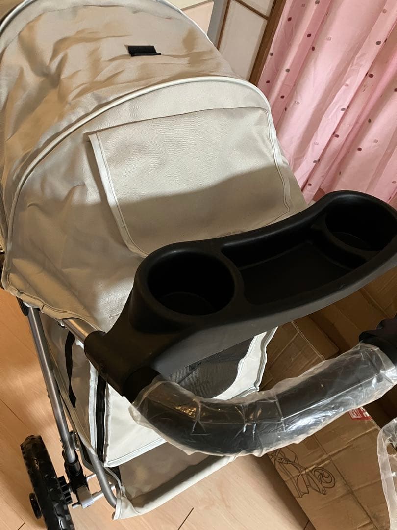 ペットカート 折りたたみ ワンタッチ 中型犬 小物入れ 軽量 組立簡単 介護