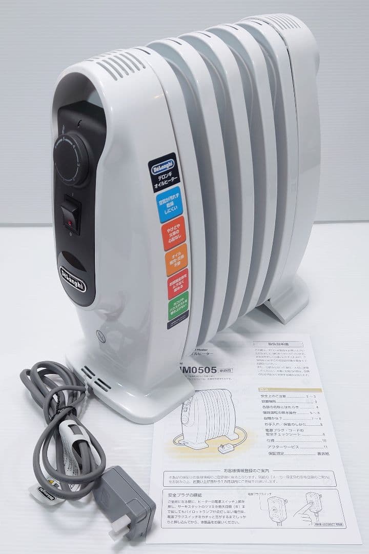 デロンギ(DeLonghi) L字型フィン5枚 NJM0505【美品】