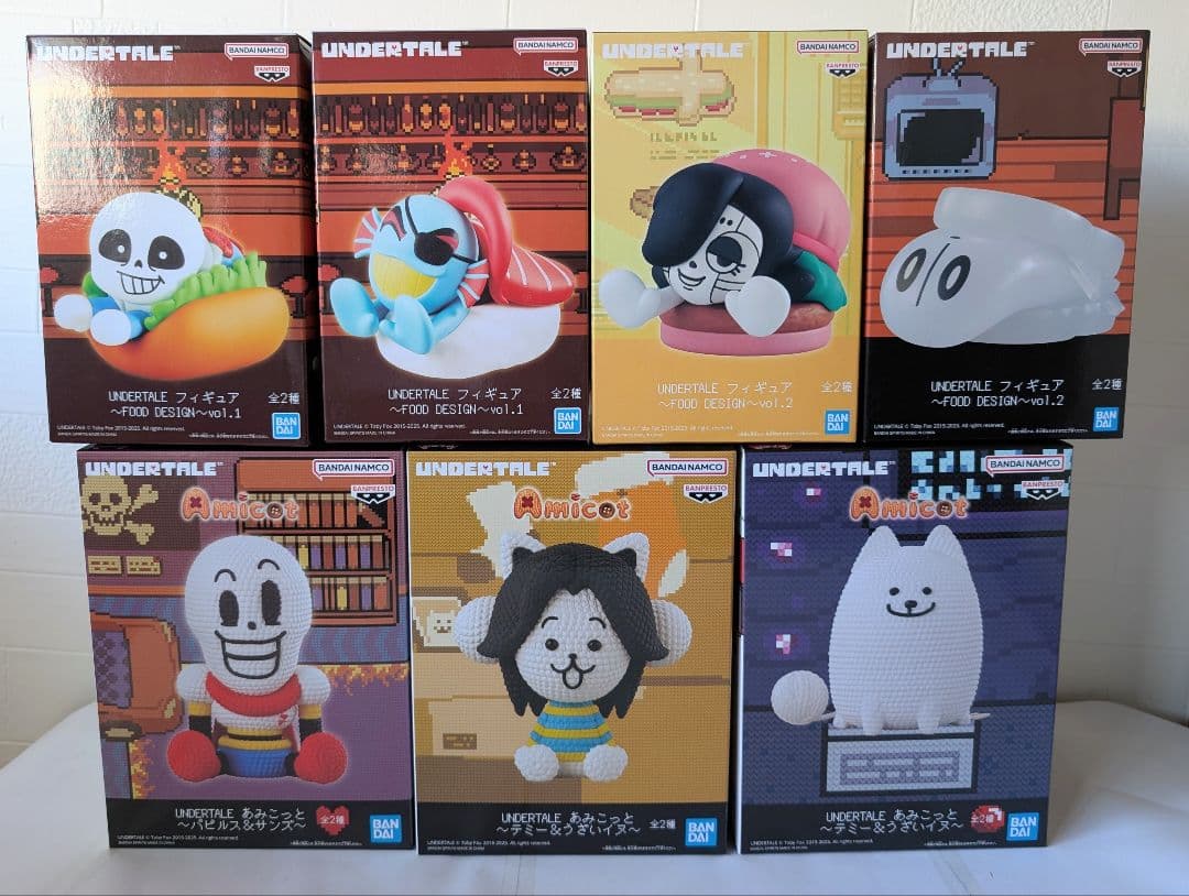 UNDERTALE フィギュア パピルス テミー うざいイヌ サンズ アンダイン