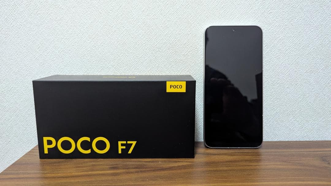携帯電話本体 POCO F7 12GB RAM 256GB
