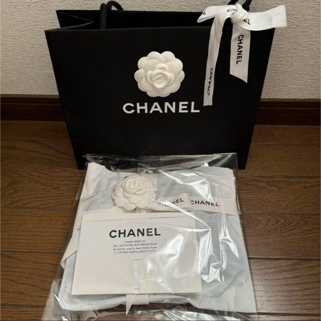 【CHANEL】シャネル アーガイル柄ニット帽