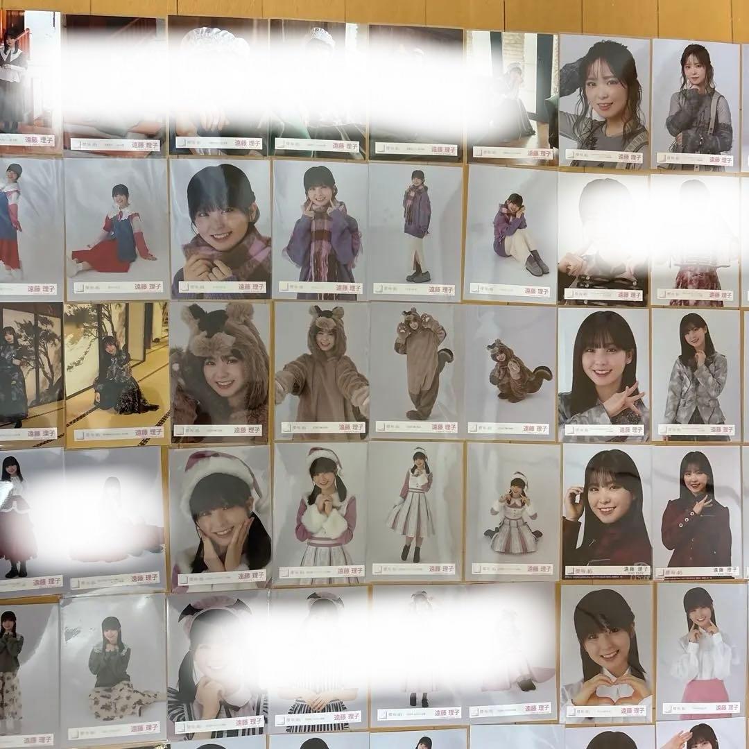 【最終値下げ】遠藤理子 生写真 34コンプ 櫻坂46