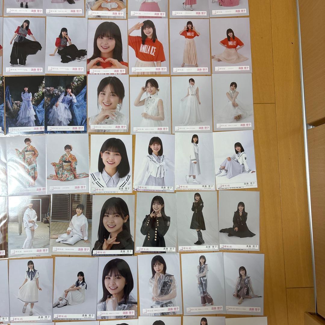 【最終値下げ】遠藤理子 生写真 34コンプ 櫻坂46