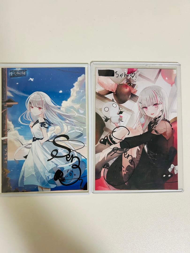 ぶいすぽ　空澄セナグッズ　タペストリー、ポストカード