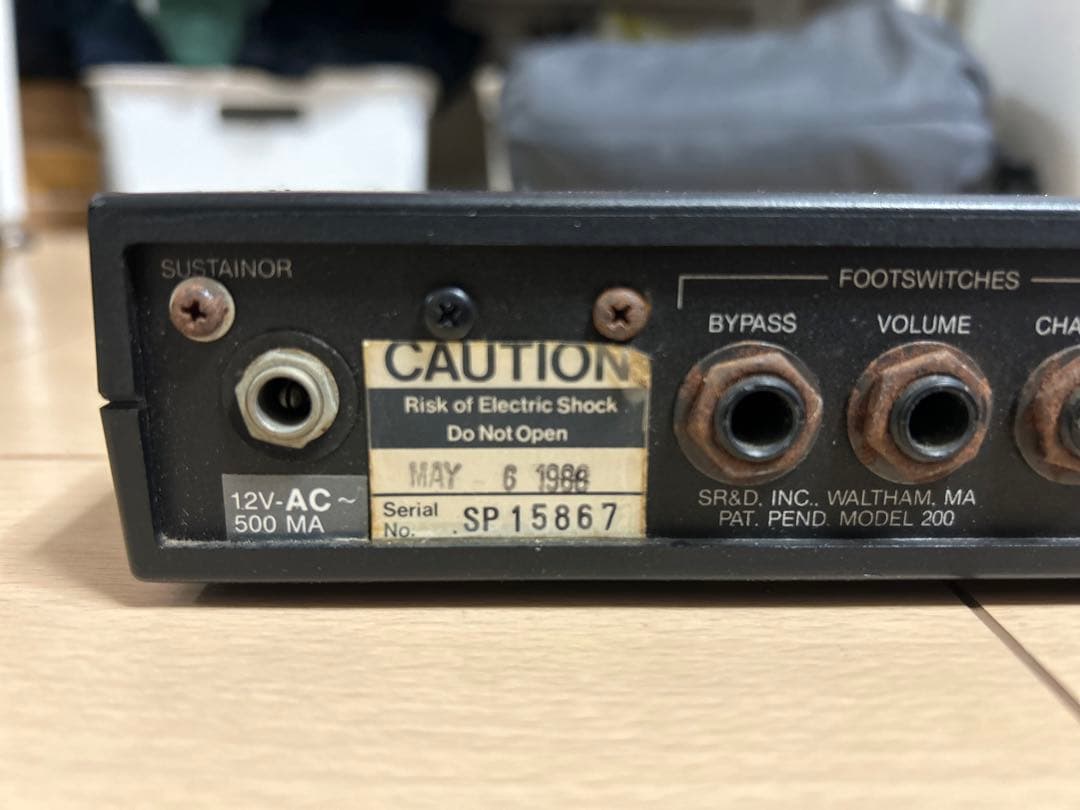 値下Rockman Sustainor（Model200）国内100V仕様B'z