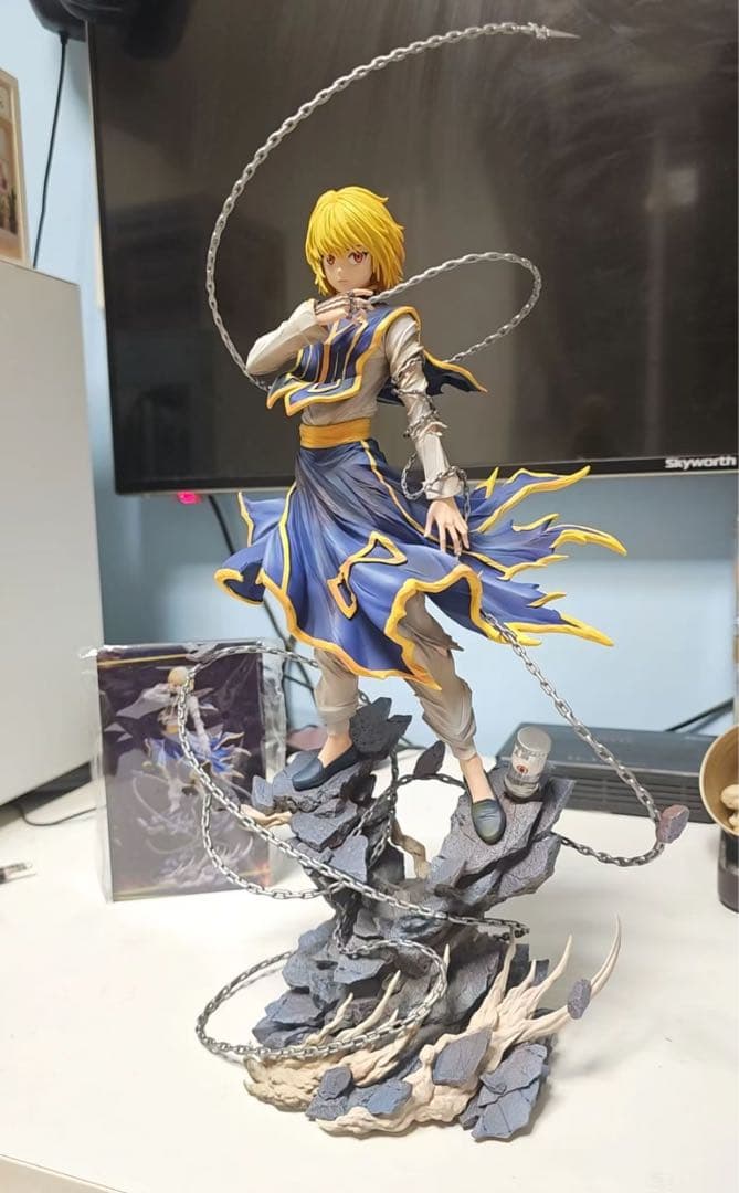 hunter×hunter クラピカ ガレージキット ガレキスタチュー ⑦