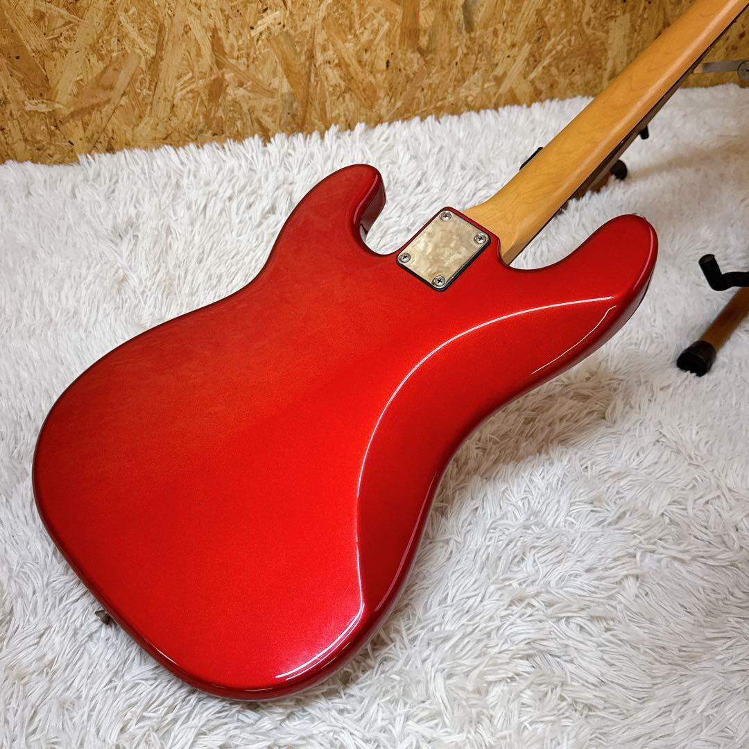 Bacchus バッカス PBタイプ プレシジョンベース 初心者向け レッド 赤