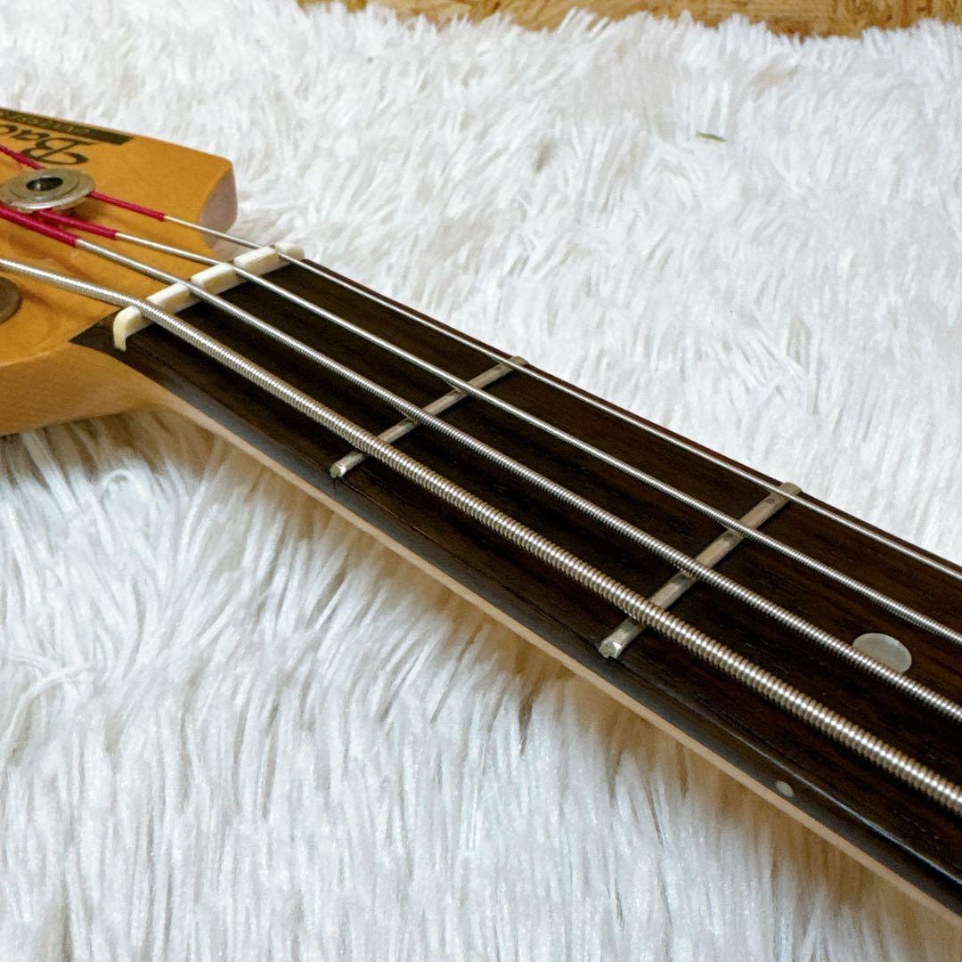 Bacchus バッカス PBタイプ プレシジョンベース 初心者向け レッド 赤