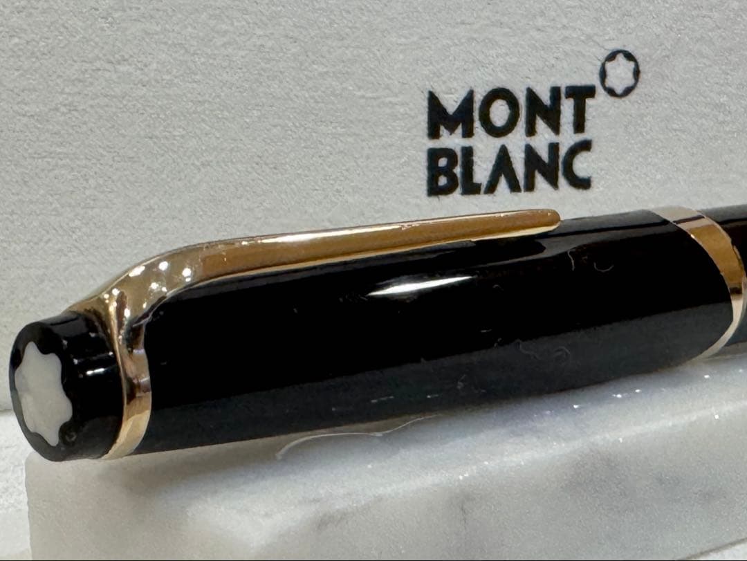 【極美品】モンブラン万年筆 No12 1960s ペン先18c 750 ブラック