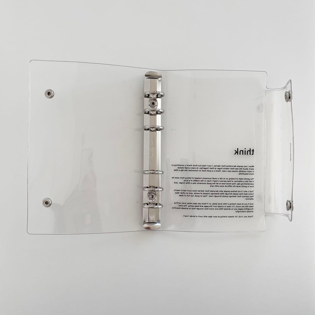 早い者勝　韓国　貯金　バインダー　カバー　A6 diarium 推し活 No.1