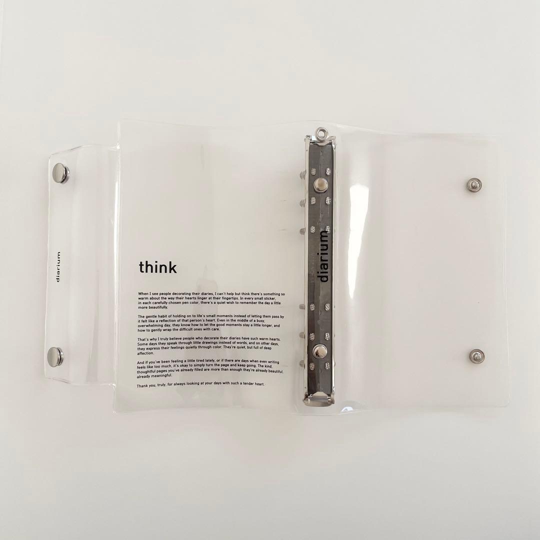 早い者勝　韓国　貯金　バインダー　カバー　A6 diarium 推し活 No.1