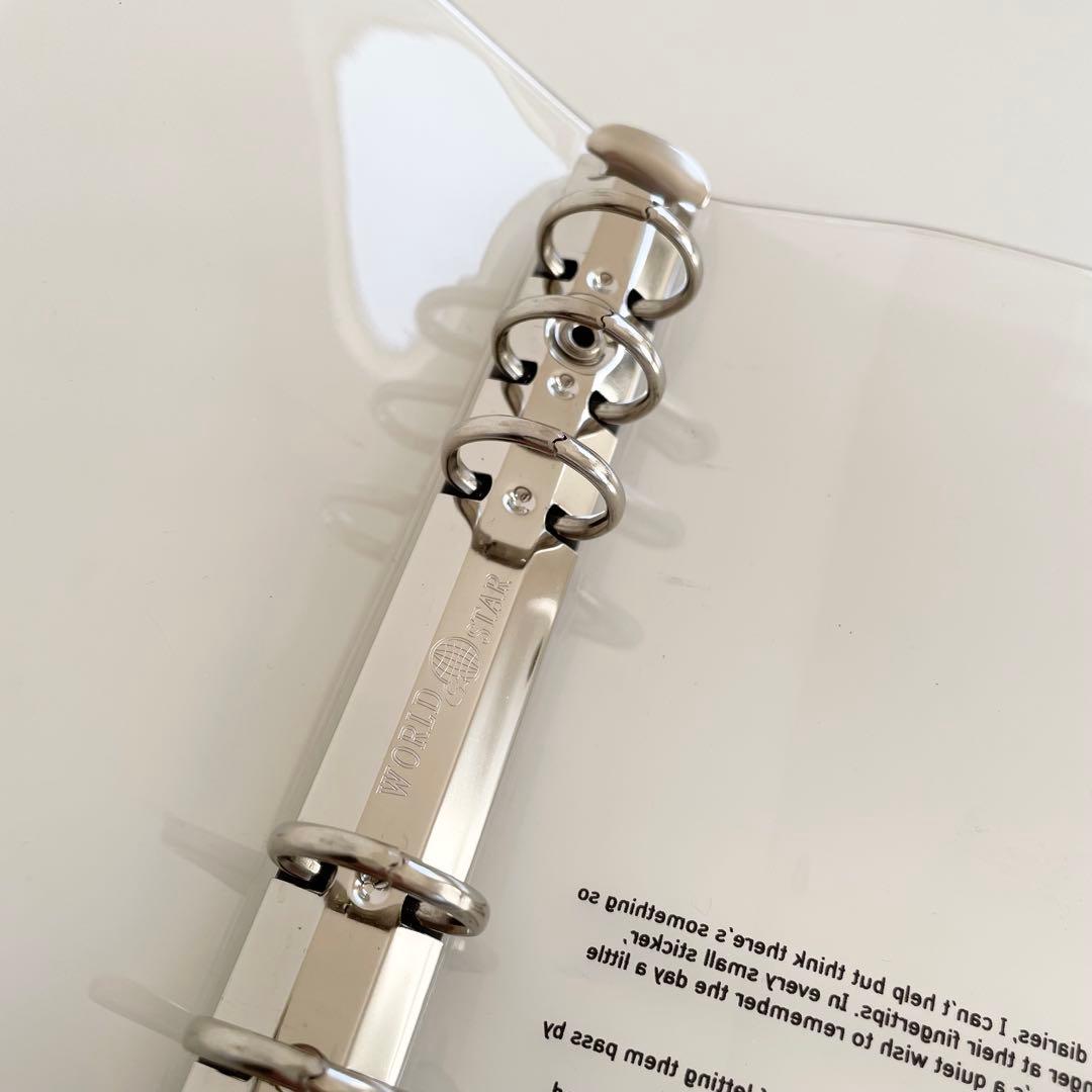 早い者勝　韓国　貯金　バインダー　カバー　A6 diarium 推し活 No.1