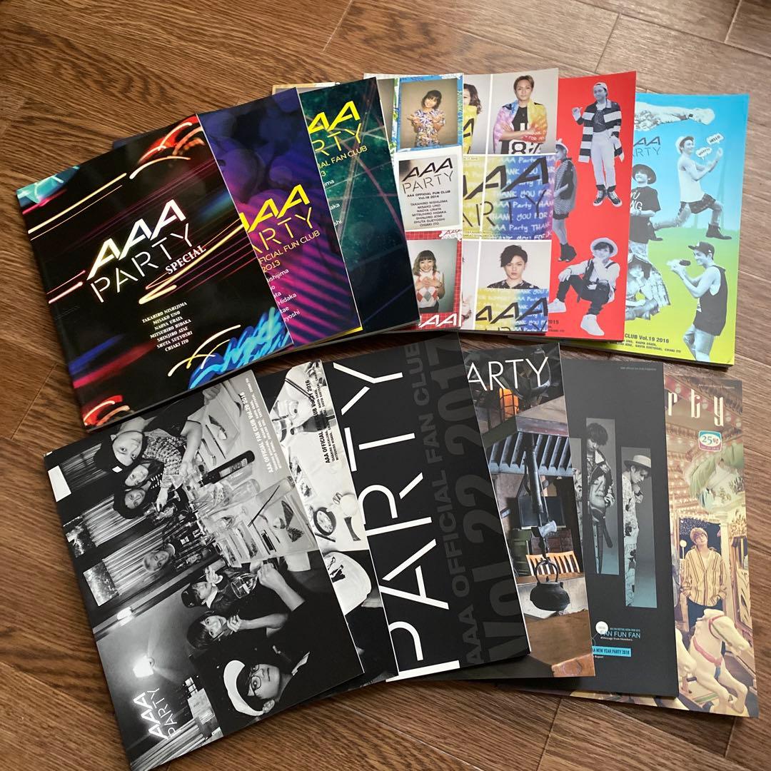 AAA PARTY vol.14~20 ＋　special 計13冊セット