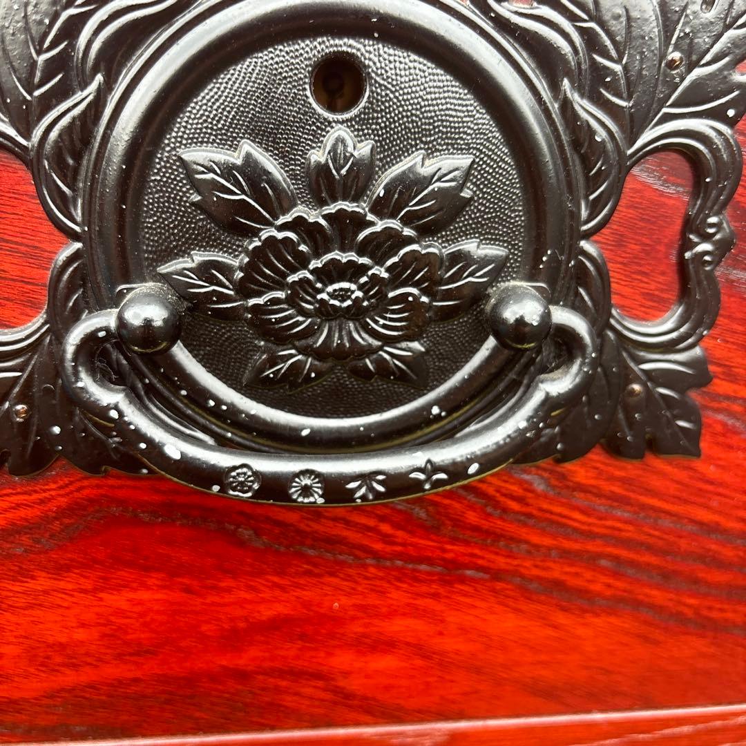 工芸家具　国産　飛鳥工芸　3段箪笥