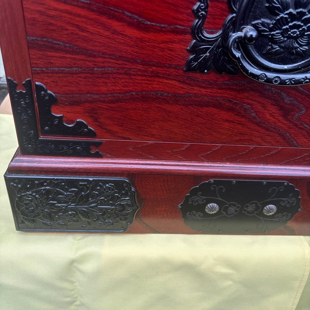 工芸家具　国産　飛鳥工芸　3段箪笥