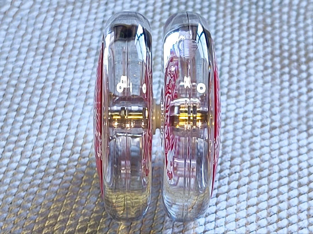 【激レア極美品】YOMEGA ファイヤーボール オールクリア×レッド