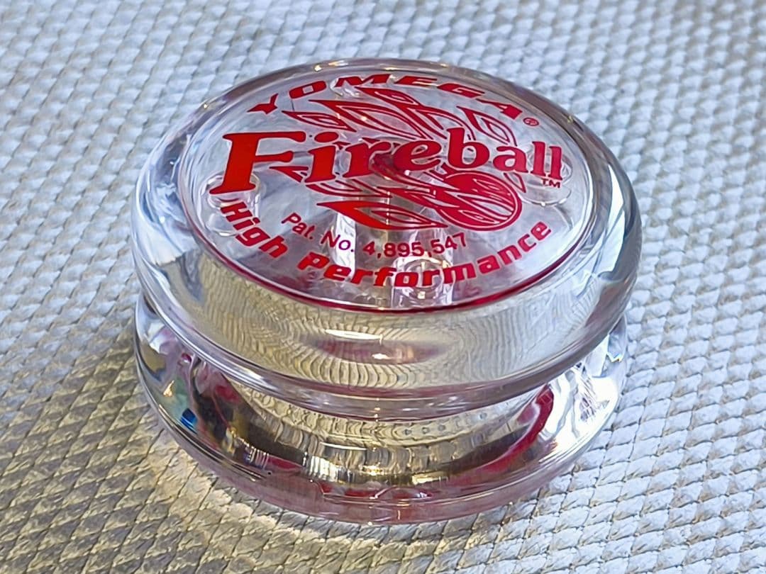 【激レア極美品】YOMEGA ファイヤーボール オールクリア×レッド