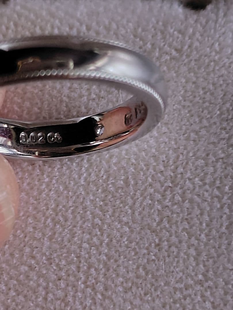 MIKIMOTO プラチナリング