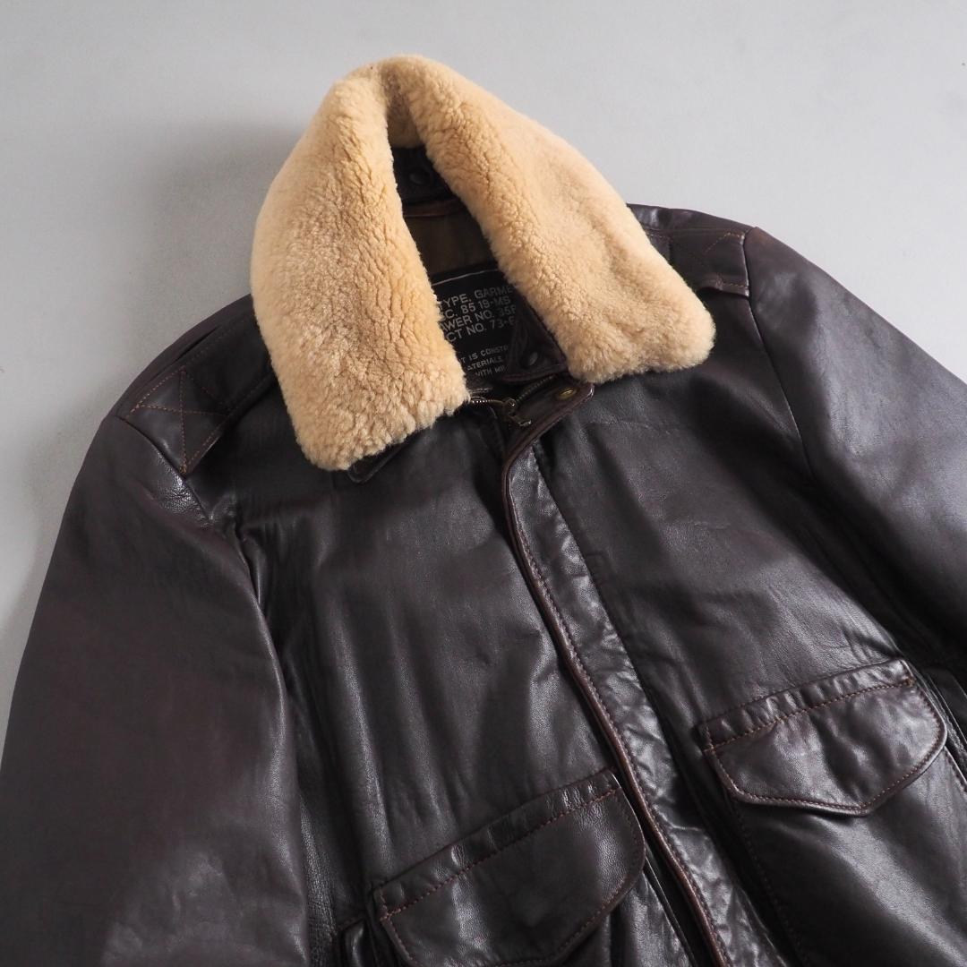 Schott　size40　シングルライダース　G-1　ダークブラウン　美品