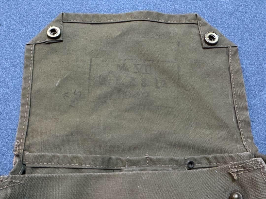 イギリス軍 実物 MkⅦ ガスマスクバッグ W.E.&S.LTD.