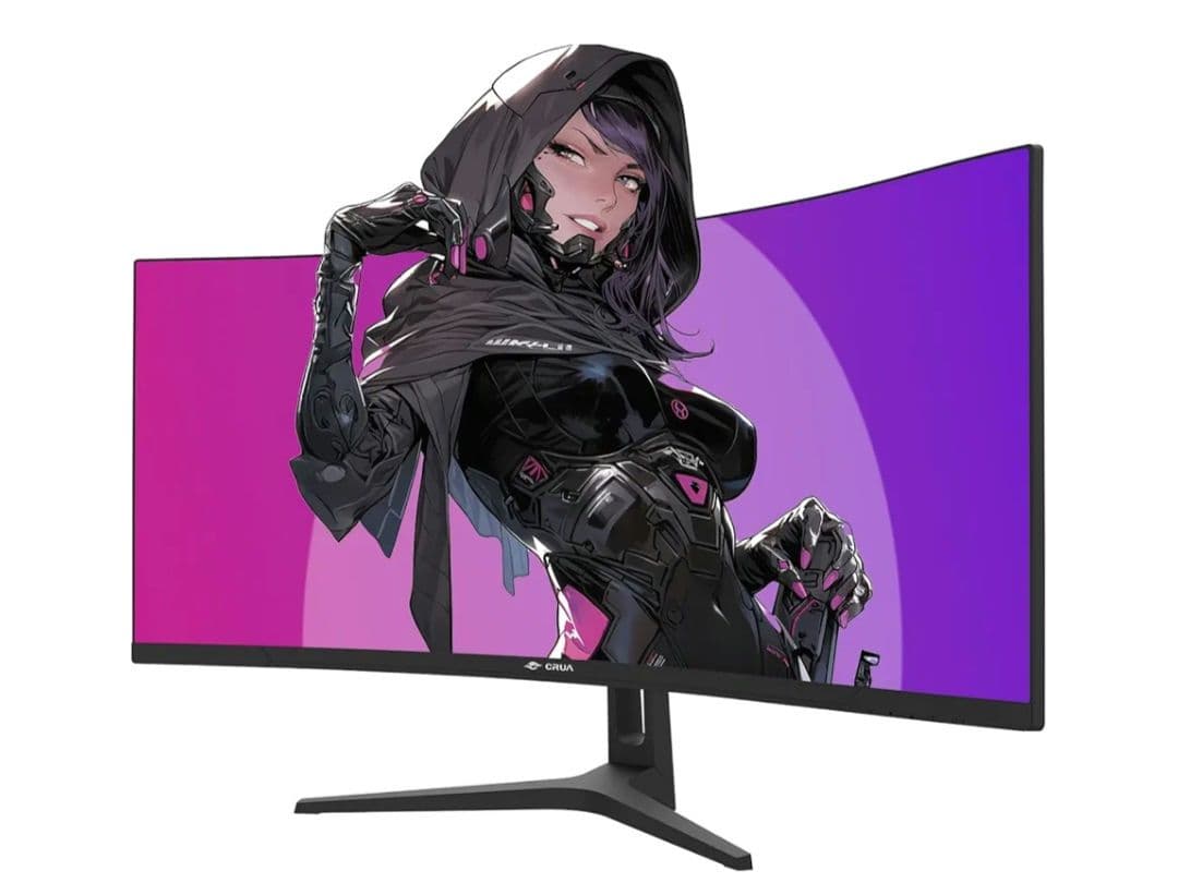 CRUA CR340HDU 34インチ 湾曲 ウルトラワイドモニター 新品未使用