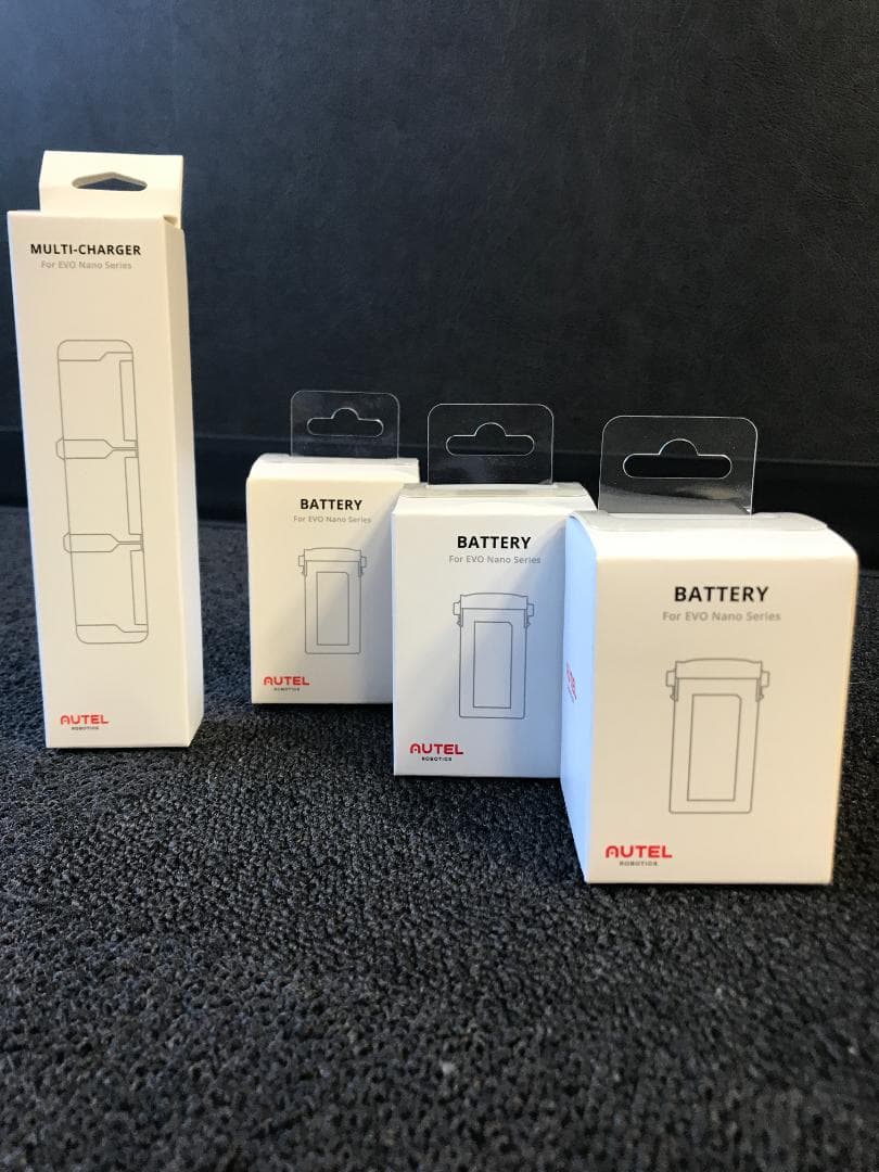 【国内正規品/新品】Evo Nanoシリーズ バッテリー+マルチチャージャー