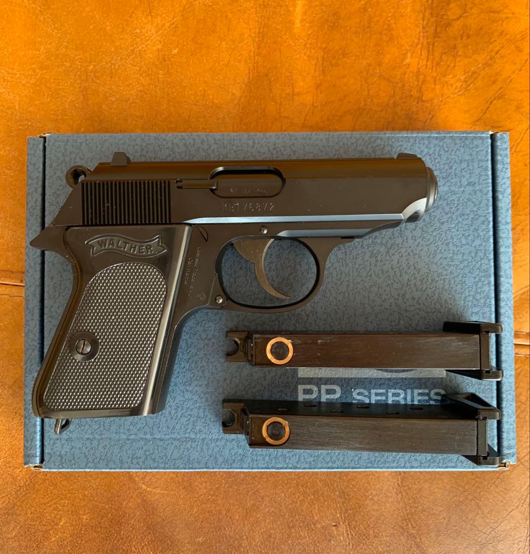 マルゼン ワルサー PPK ブラックモデル & スペアマガジン1個付