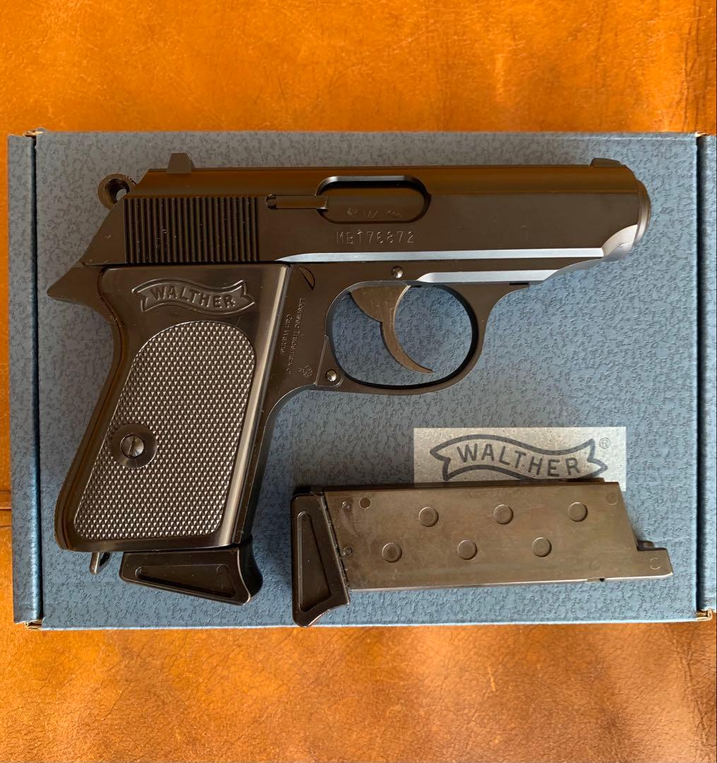 マルゼン ワルサー PPK ブラックモデル & スペアマガジン1個付