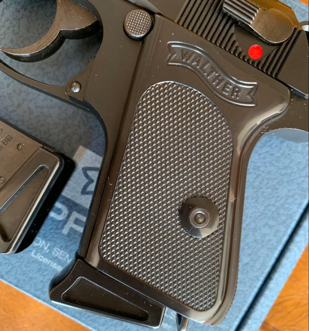 マルゼン ワルサー PPK ブラックモデル & スペアマガジン1個付