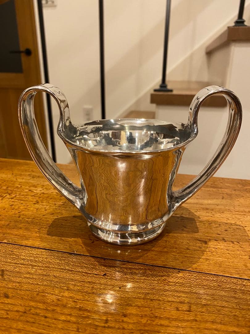 ギリシャの純銀カップ(カンタロス)ワインカップ