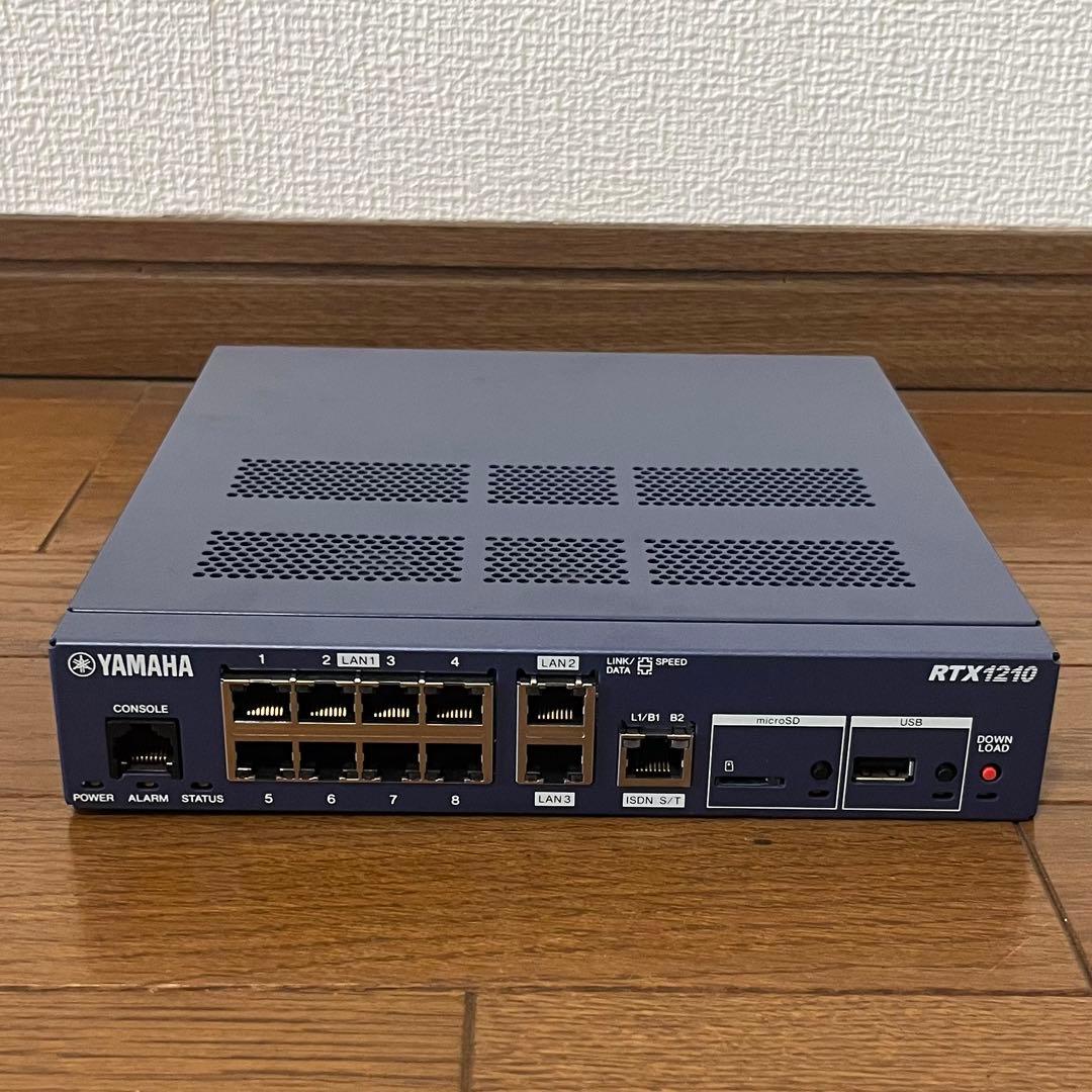 YAMAHA ギガアクセスVPNルーター RTX1210