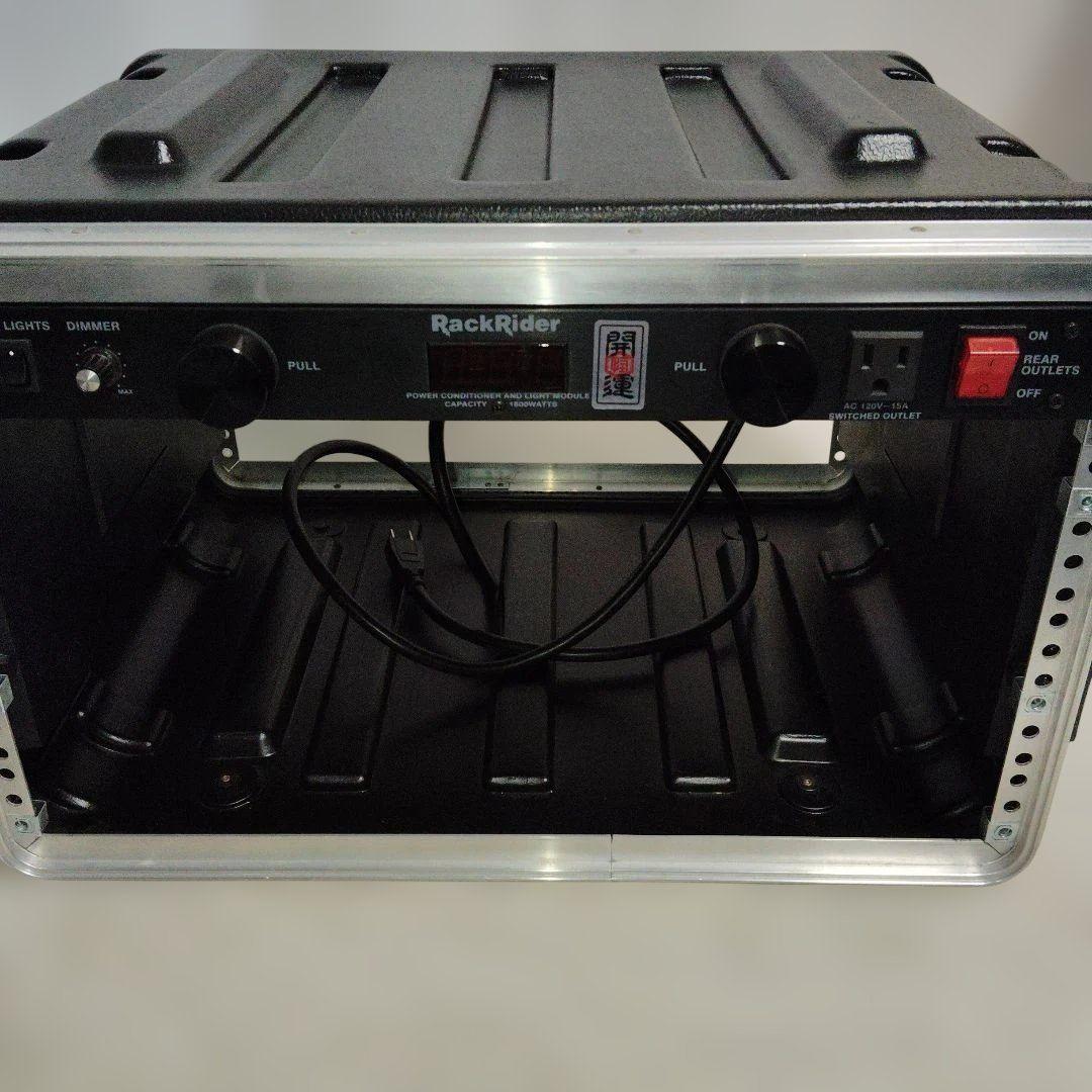 SKB ラックケース 6U ラック FURMAN RackRider 電源