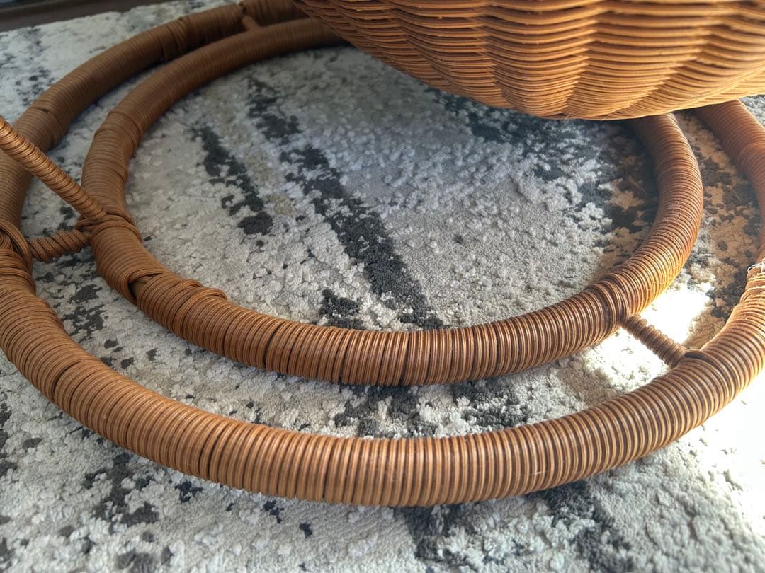 猫用ハンモック型ベッド ウィッカー製