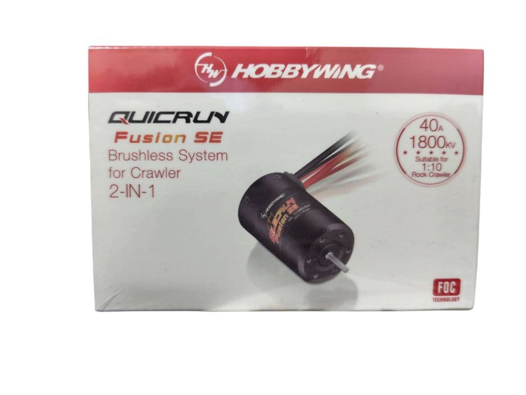 R*a様 未使用のHobbywing製 Fusion Se 1800kv