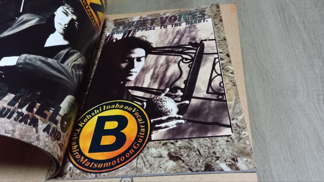 B'z LIVE-GYM パンフレット3冊 1989 1990 1991