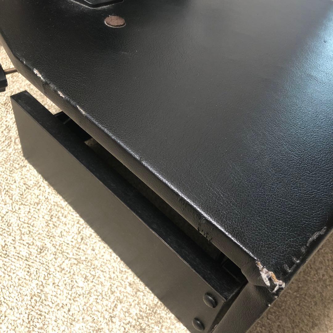 ピアノ補助ペダル 足台 補助台 ブラック