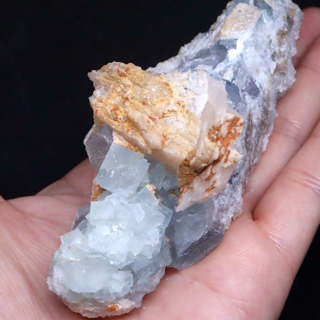 蛍石 ニューメキシコ フローライト 234g FL521 鉱物 天然石 原石