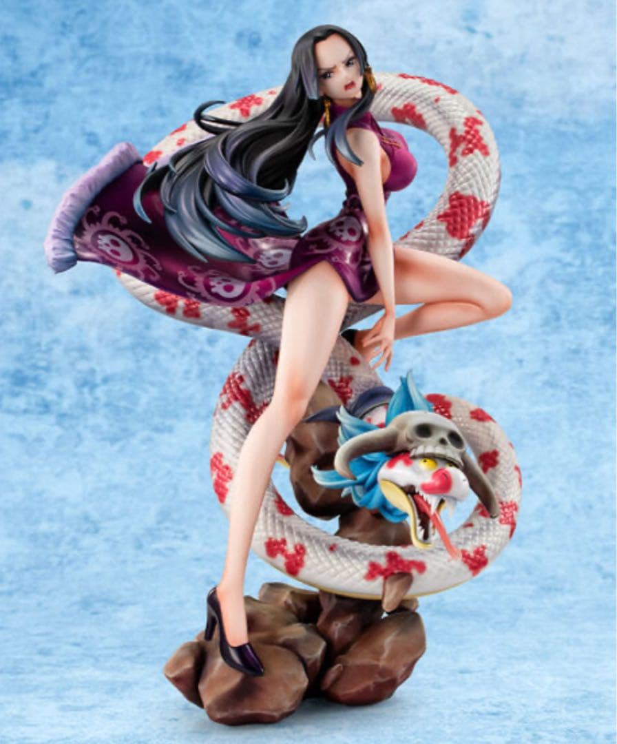 新品未開封 海賊女帝 ボア・ハンコック p.o.p A×MAXIMUM