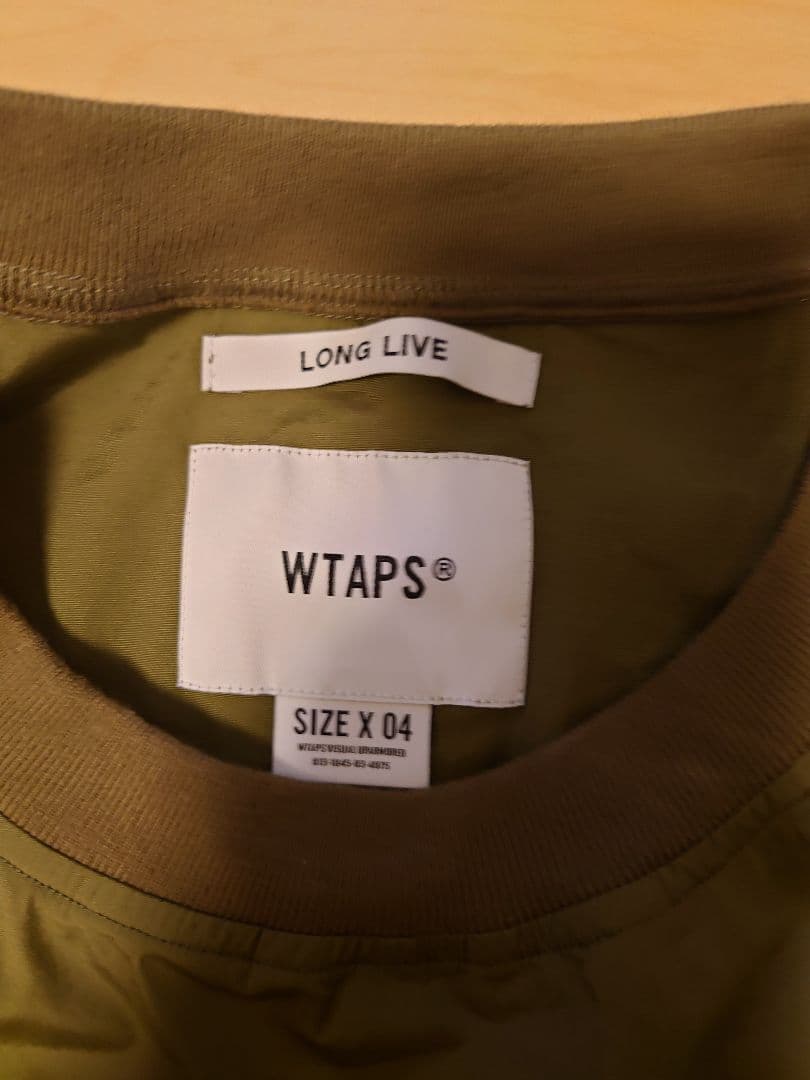 WTAPS オリーブ Tシャツ EX44_COLLECTION サイズX 04