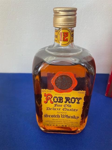 ROB ROY FINE OLD DELUXE 12年 未開封 古酒