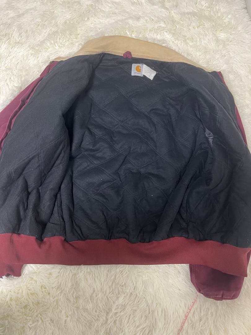 【超希少】1996年 カーハート サンタフェジャケット JQ2246 ワイン