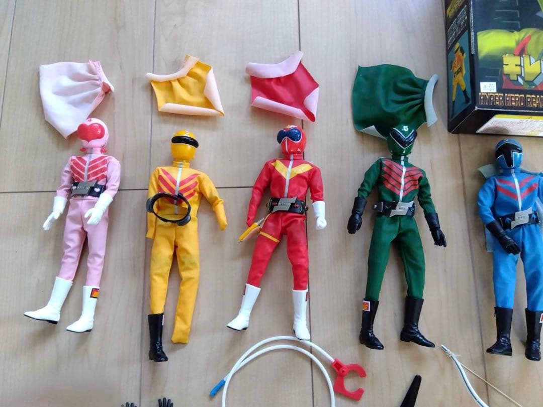 オオツカ企画　 ゴレンジャー ハイパーヒーローフィギュアセット