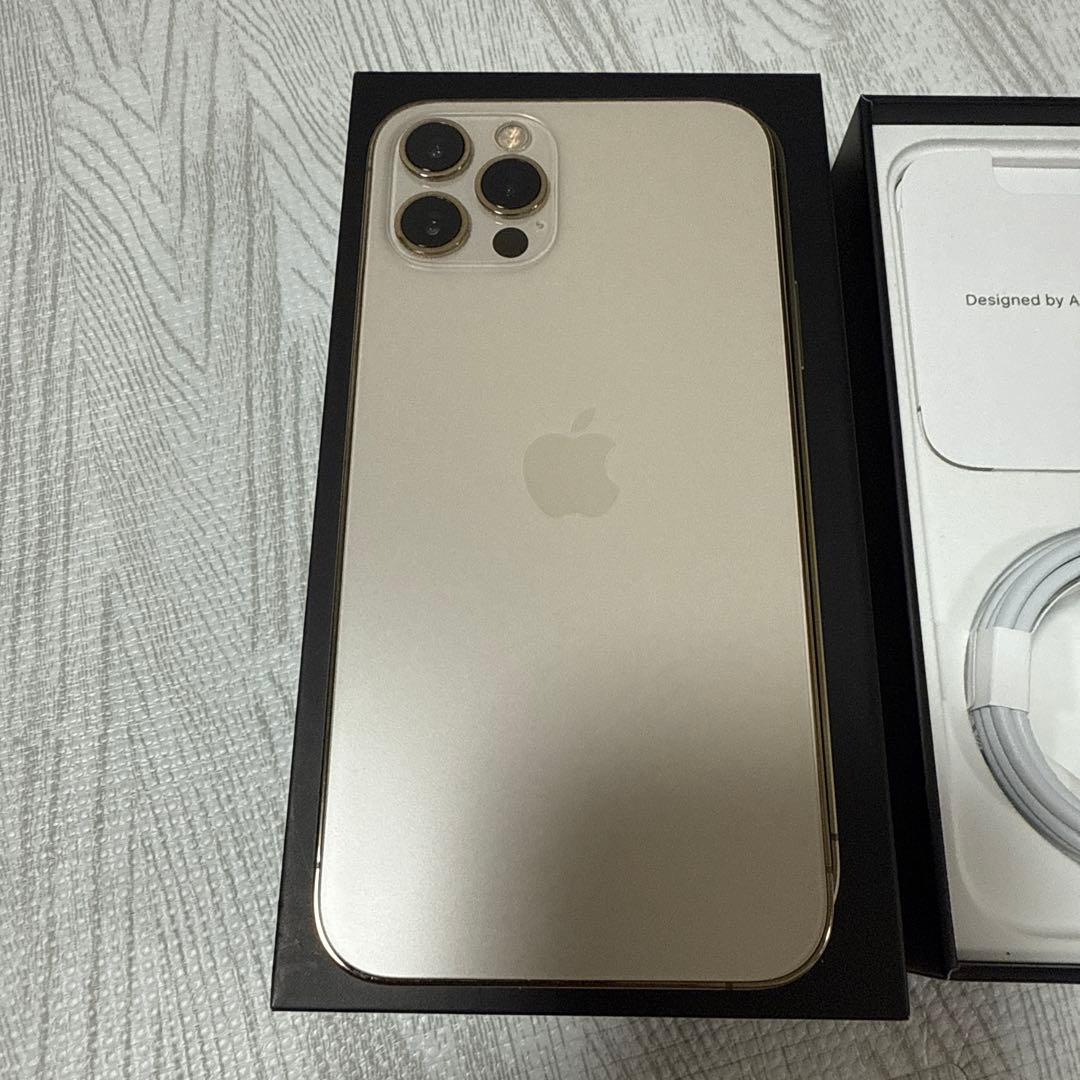 【最終値下げ】iPhone12 Progold 128GB SIMフリー
